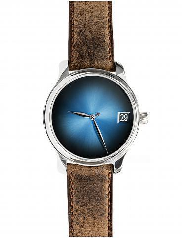 （勇創者萬年曆電光藍概念腕錶）